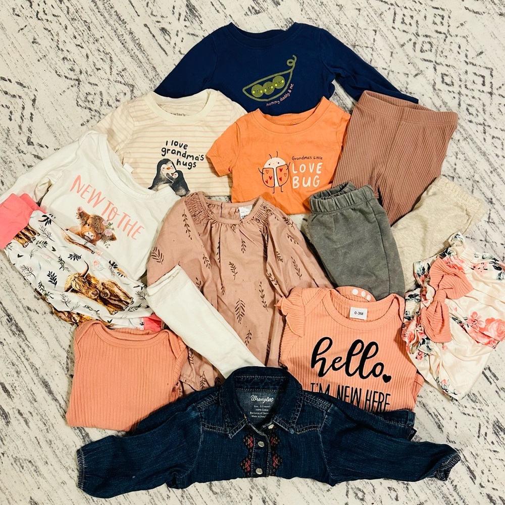 0-3 month Baby Girl Bundle